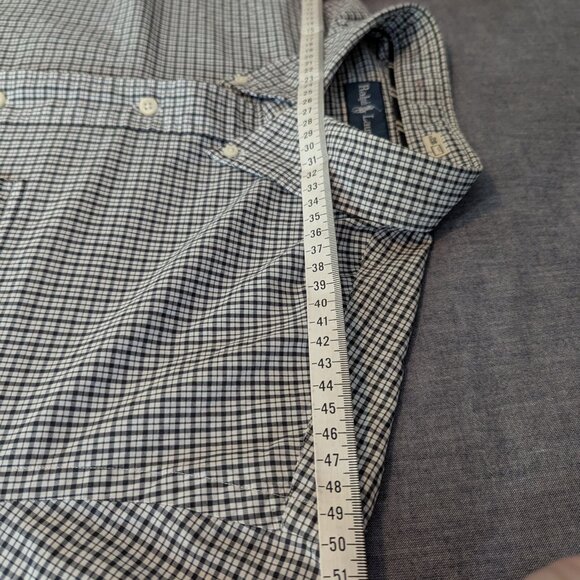 Vintage Ralph Lauren Black and White Check Shirt Button Down Men's - Size XL - Picture 15 of 15